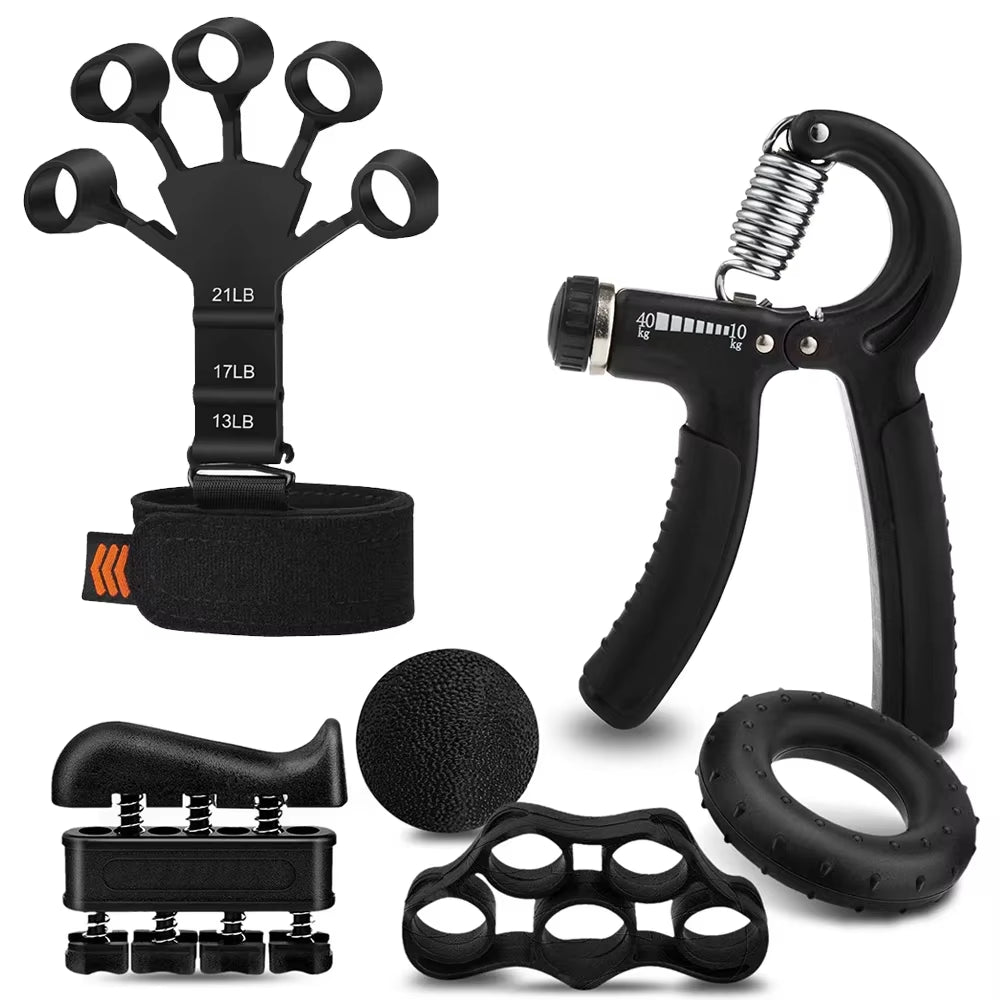 5-60Kg Adjustable Hand Grip Wrist Training Finger 
