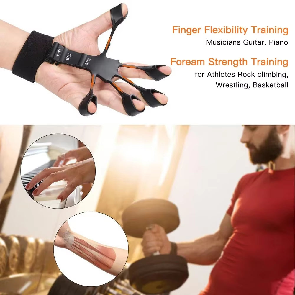5-60Kg Adjustable Hand Grip Wrist Training Finger 