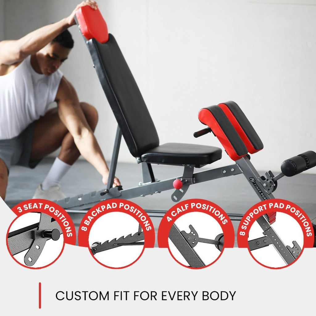 Weight Bench for Full All-In-One Body Workout 