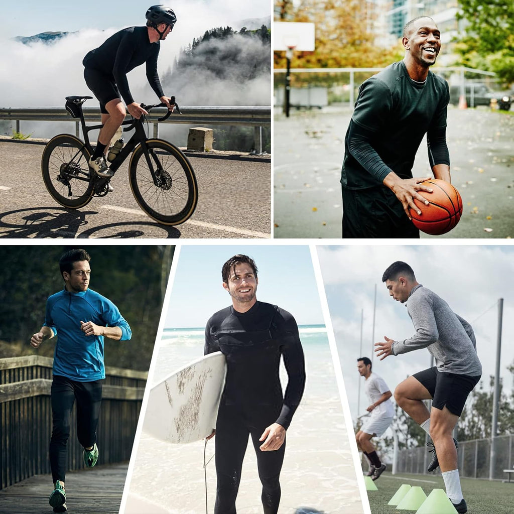 compression shit men long sleeves