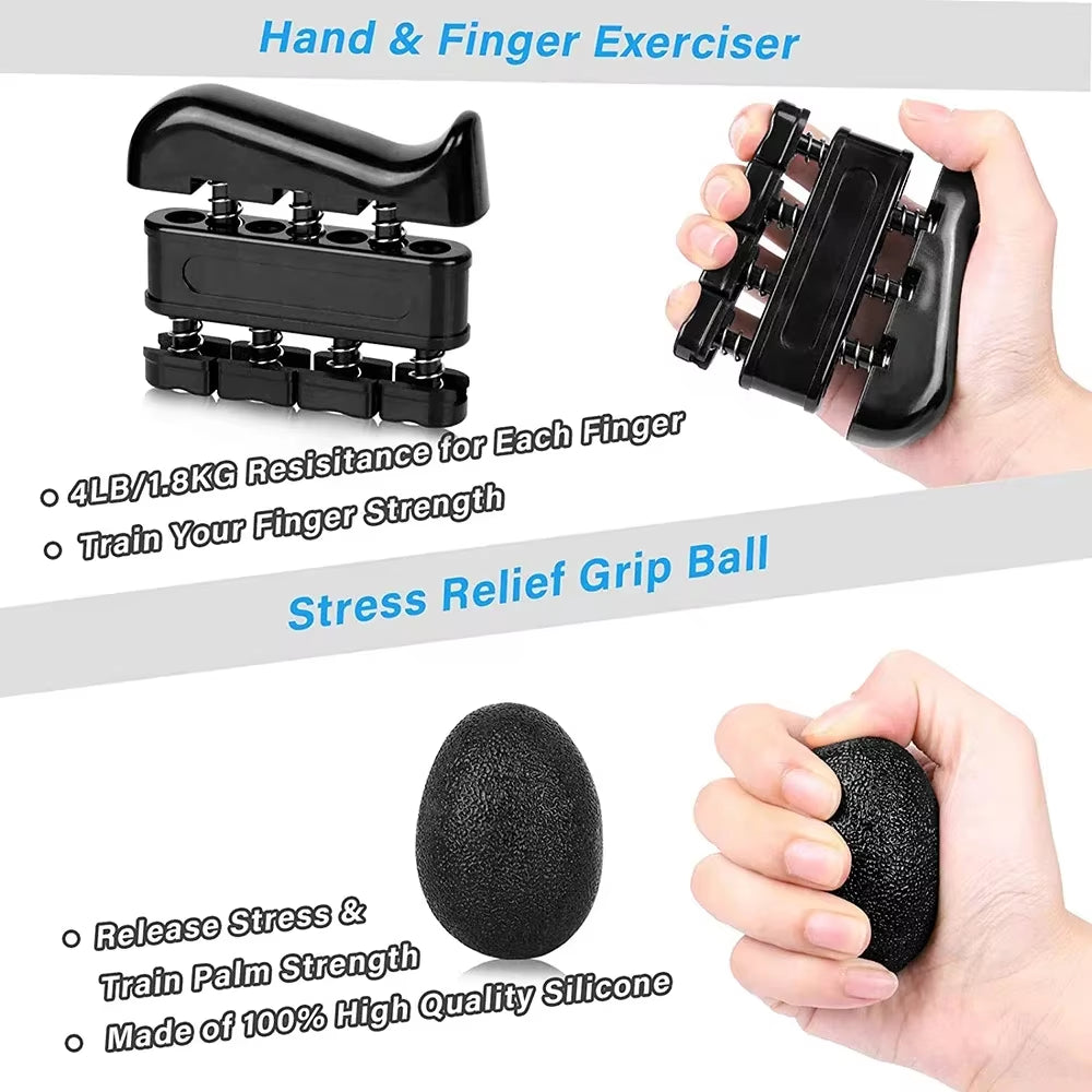 5-60Kg Adjustable Hand Grip Wrist Training Finger 