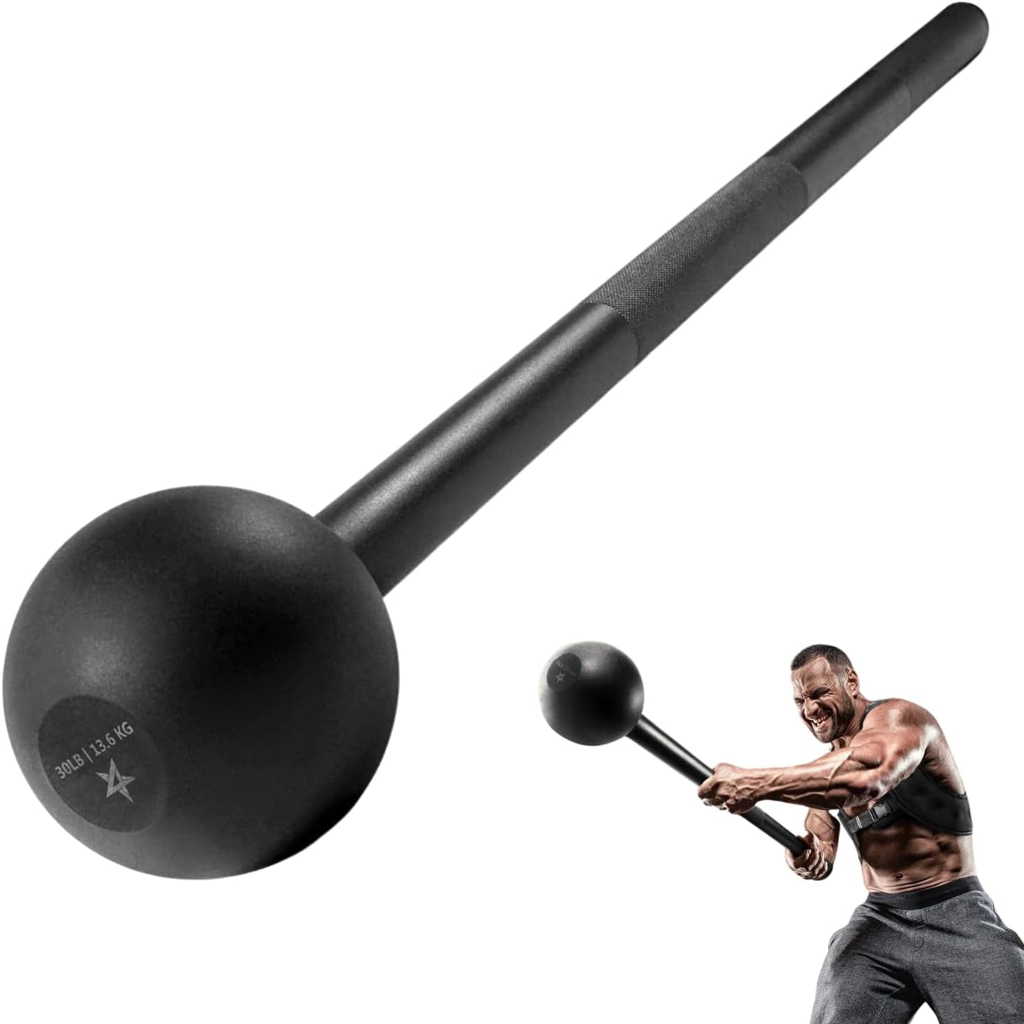 Steel Mace Bell for Strength Training