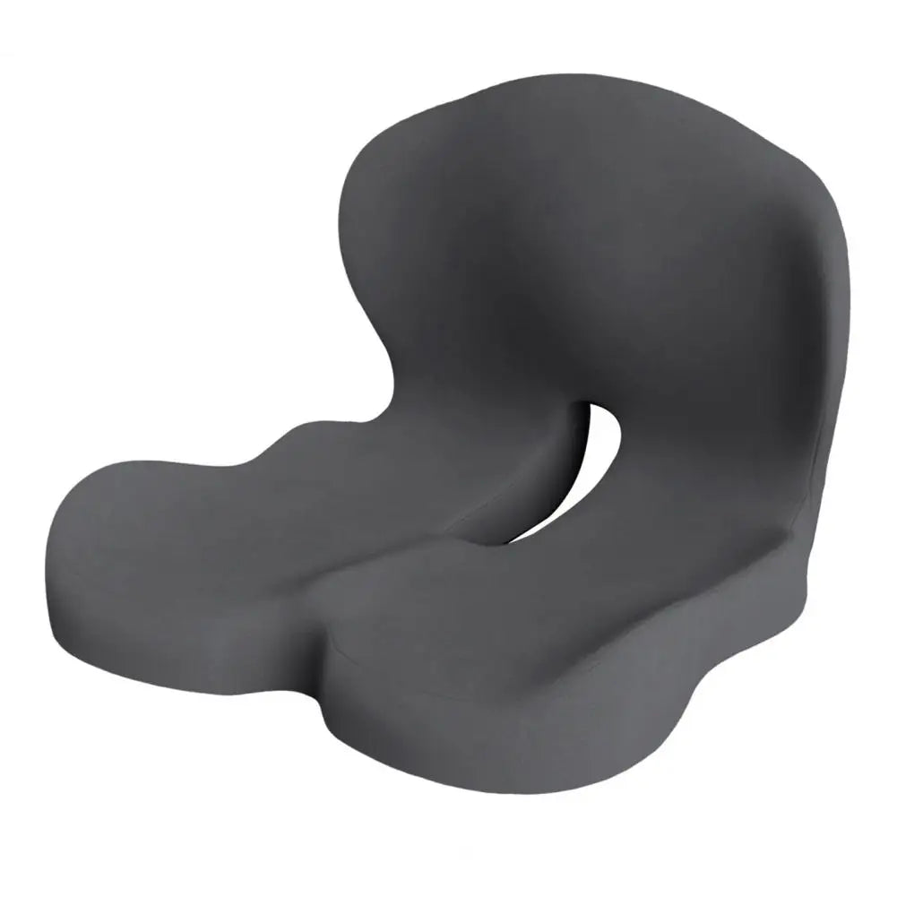 L-Shaped Seat Cushion Ergonomic Memory Foam Seat Cushion with Lumbar Support for Tailbone Pain Relief L-Shaped Back for Office